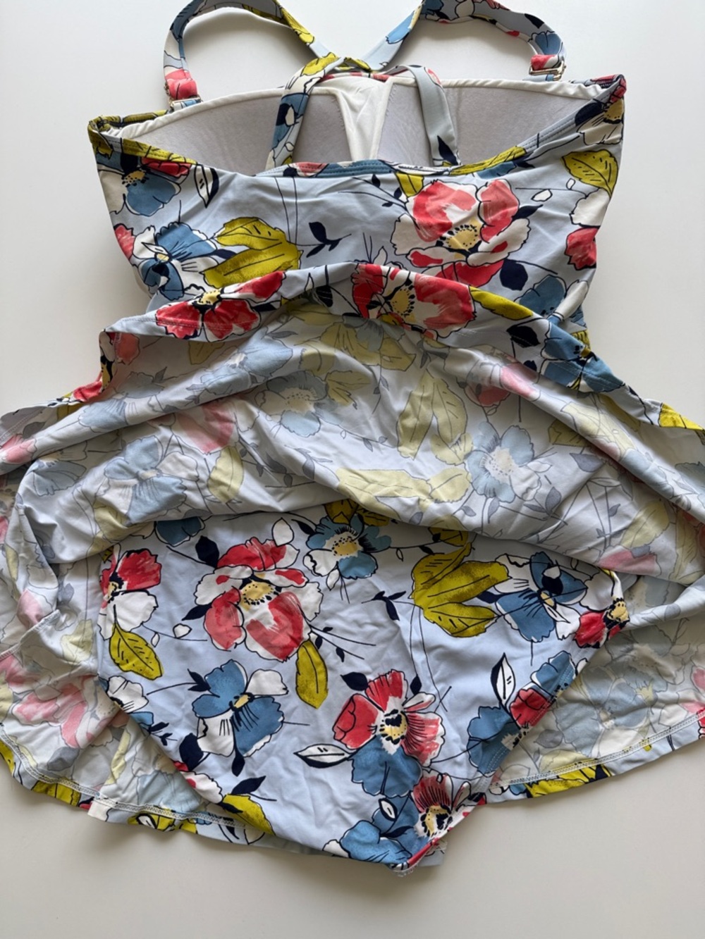 Studio Anne Cole floral Brigette swim dress size 10 - Picture 8 of 9